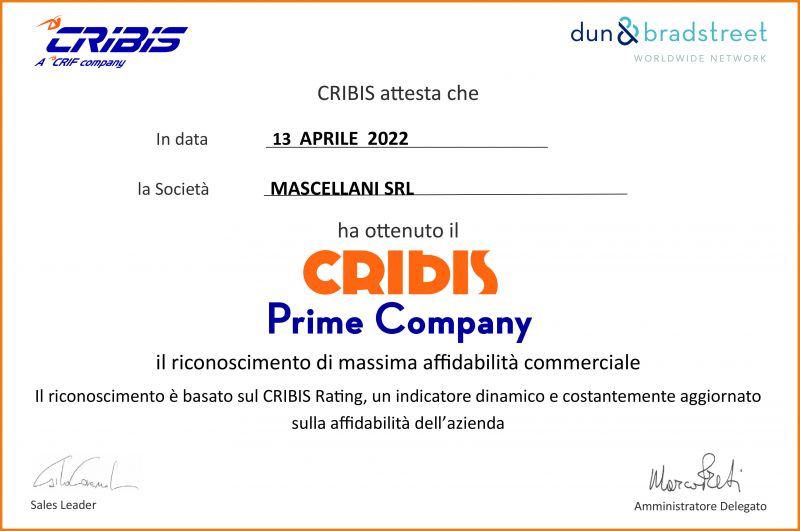 cribis prime company